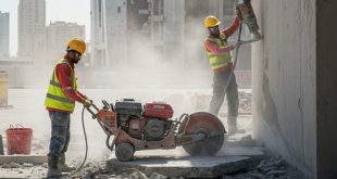 قص وتخريم الخرسانه بحى الشفا
