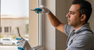 تركيب شبك النوافذ